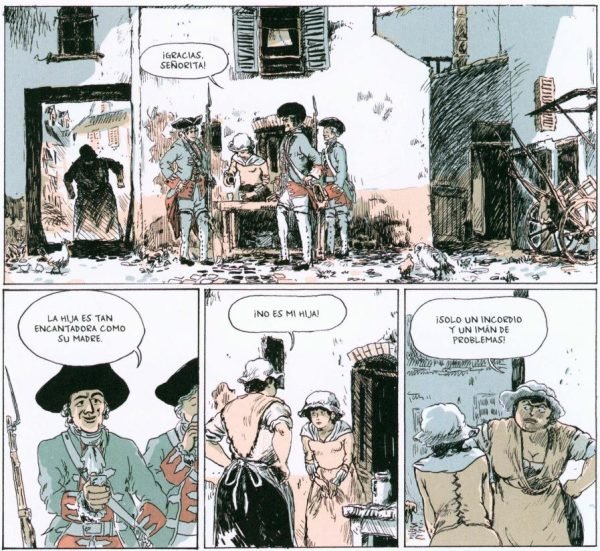 Revolución Soldados piropeando a una chica Revolución Soldados piropeando a una chica