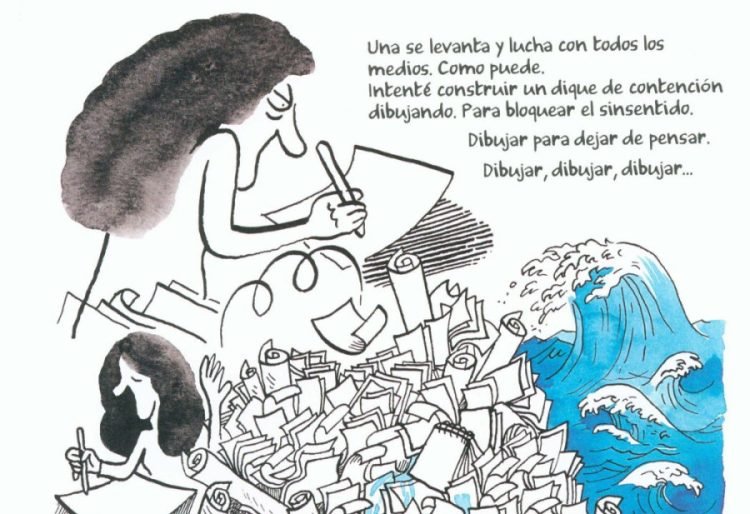 Seguir dibujando Viñeta