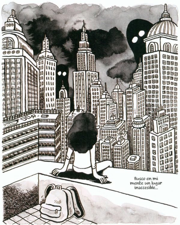 Seguir dibujando Viviendo con el trauma