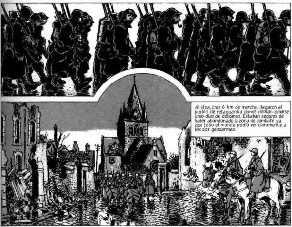 Soldados Unos días de descanso en el pueblo