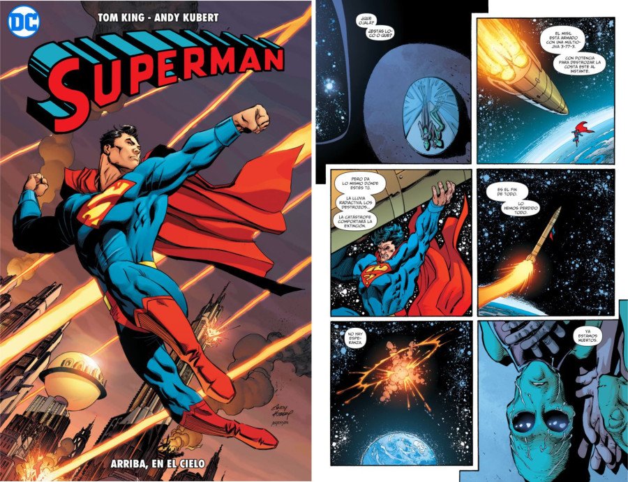 Superman Arriba en el Cielo