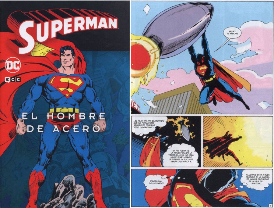 10 Joyas Autoconclusivas de Superman. Superman El Hombre de Acero