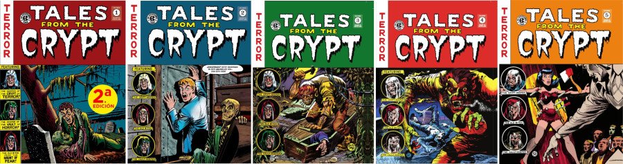 Tales From the Crypt Detalle Volúmenes