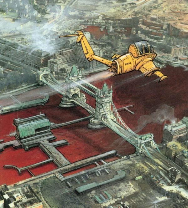 La Trilogía Nikopol. Taxi del futuro