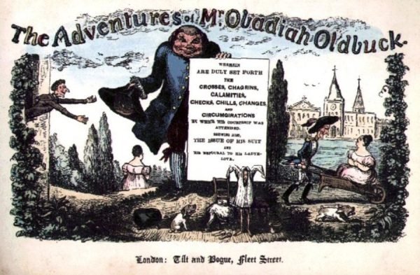 Curiosidades del cómic. The Adventures of Obadiah Oldbuck