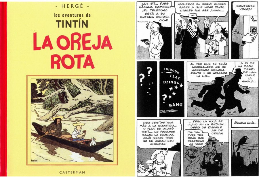 Cómic Infantil. Tintín