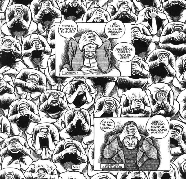 Todo el mundo al suelo con las manos en la cabeza