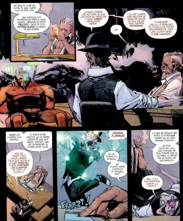 Tokyo Ghost Los ricos se marchan a Tokyo