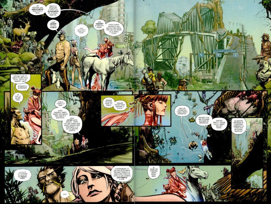 Tokyo Ghost Refugiados de la contaminación