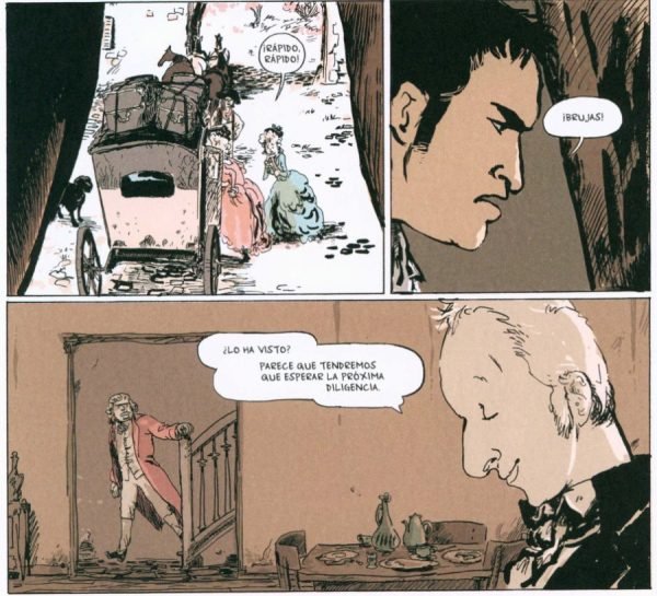 Un coche de caballos Un coche de caballos