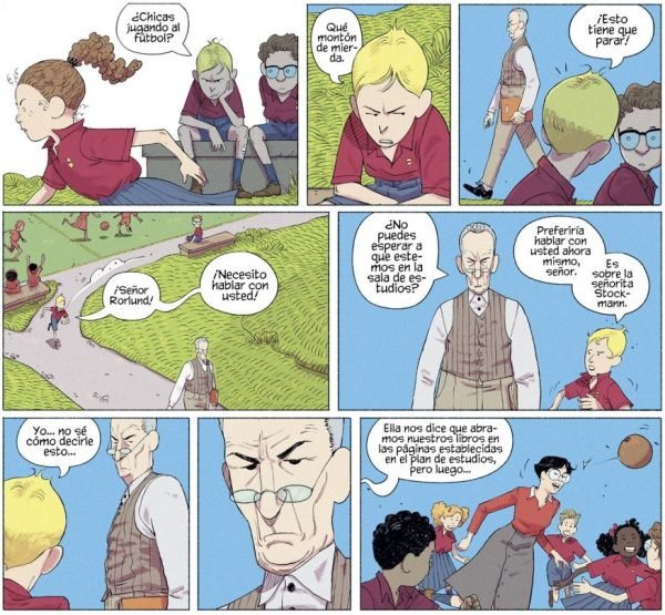 Un enemigo del pueblo Chicas jugando al fútbol