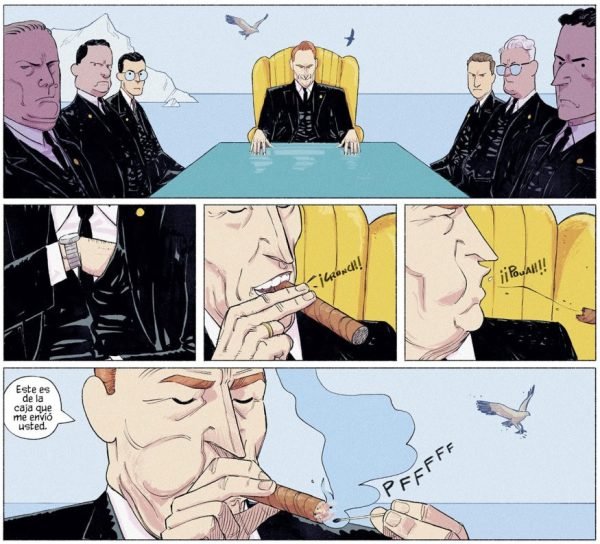 Un enemigo del pueblo Fumando un buen puro