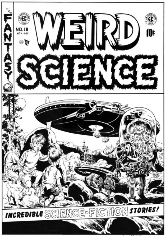 Weird Science En blanco y negro #02
