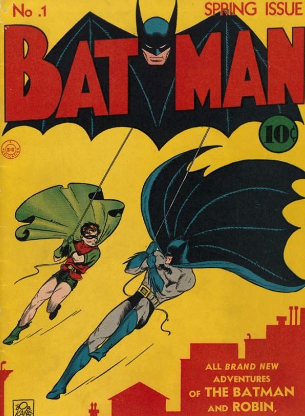 historieta antigua de Batman