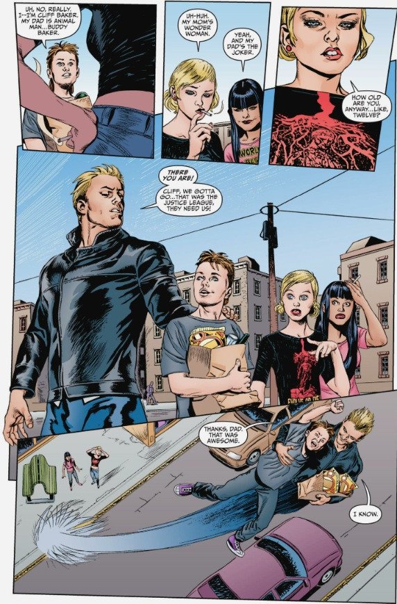 Animal Man El Reino Rojo Viñeta#1