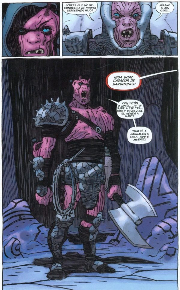 Barbalien. Planeta rojo Viñeta#2