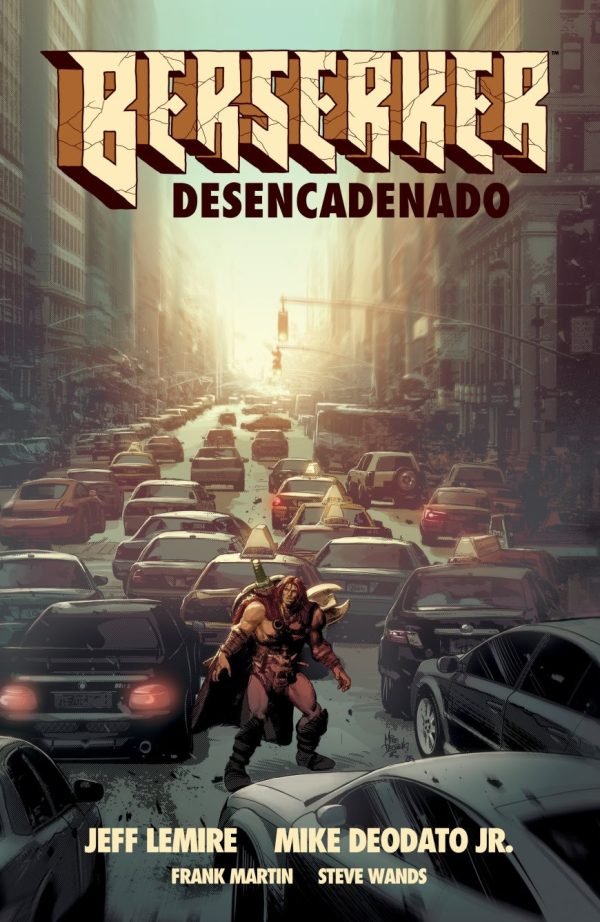 Jeff Lemire. Berserker Desencadenado Portada