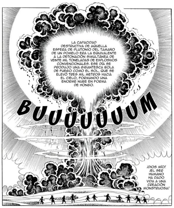 Capacidad destructiva de la bomba