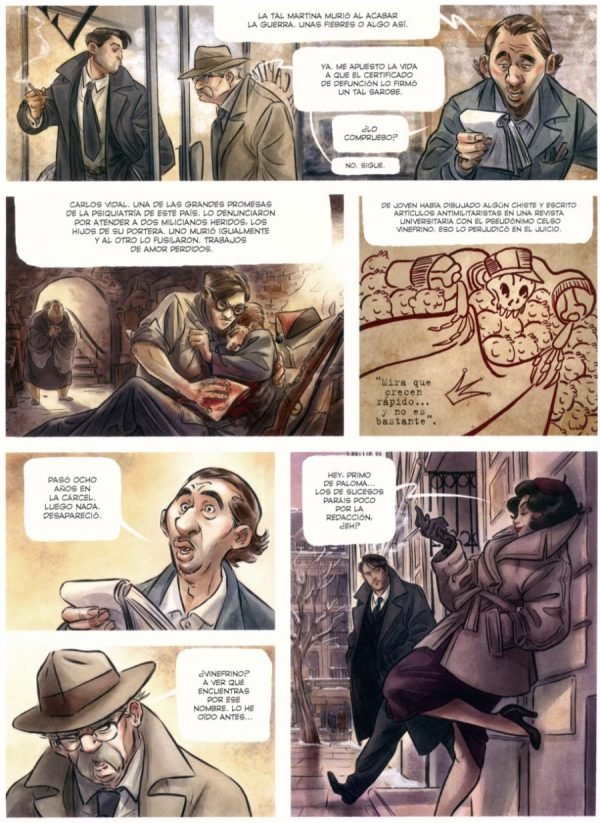 Contrapaso. Los hijos de los otros Martina murió al acabar la guerra