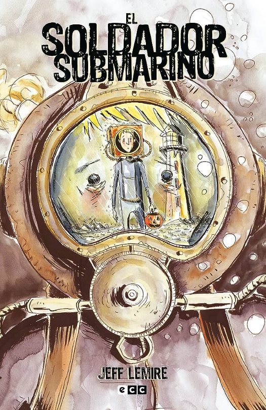 Jeff Lemire. El Soldador Submarino Portada
