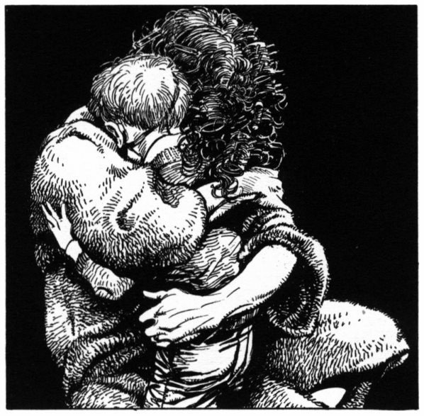 El abrazo de una madre