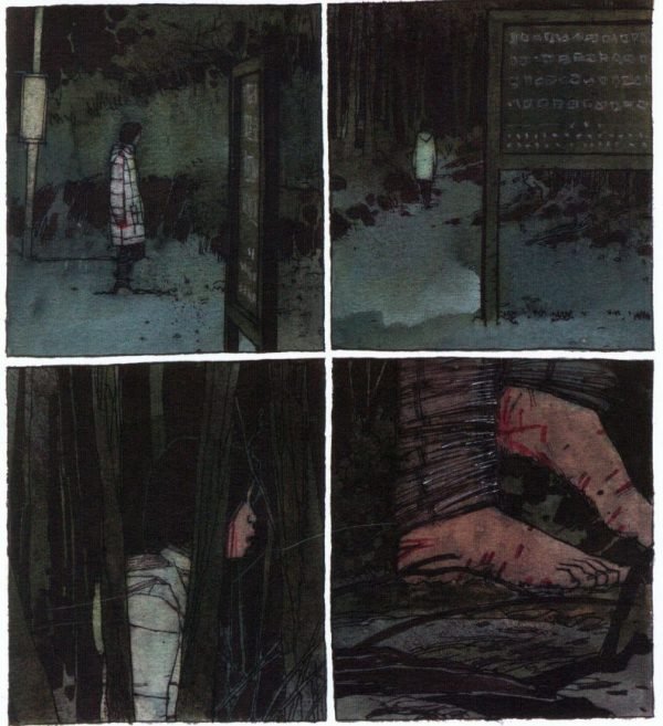 Entrando en el bosque