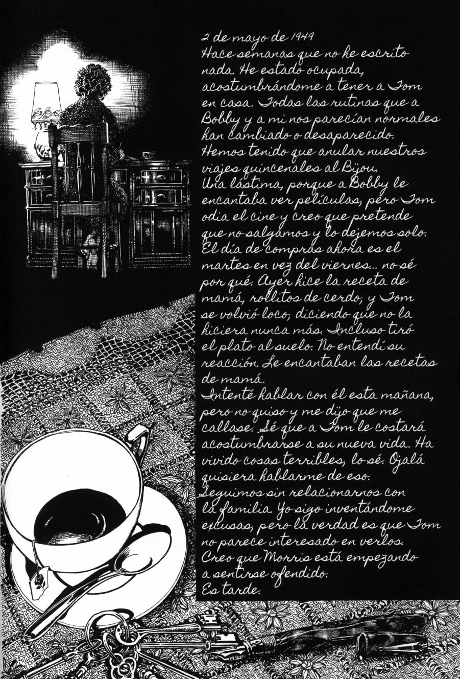 Escribiendo sus memorias