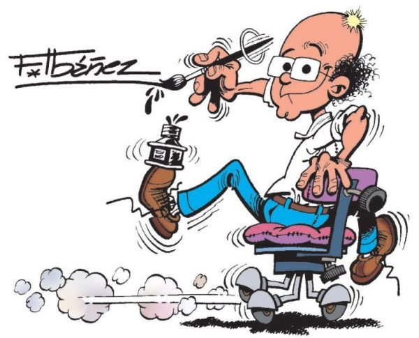 Francisco Ibánez Autocaricatura Francisco Ibánez Autocaricatura