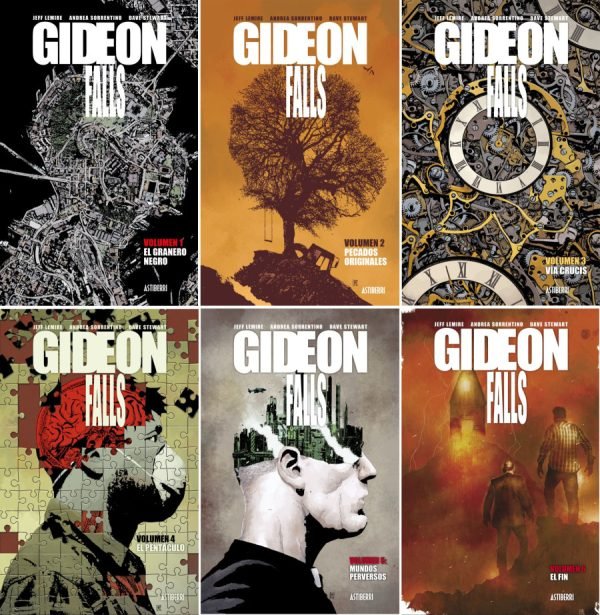 Jeff Lemire. Gideon Falls Portadas