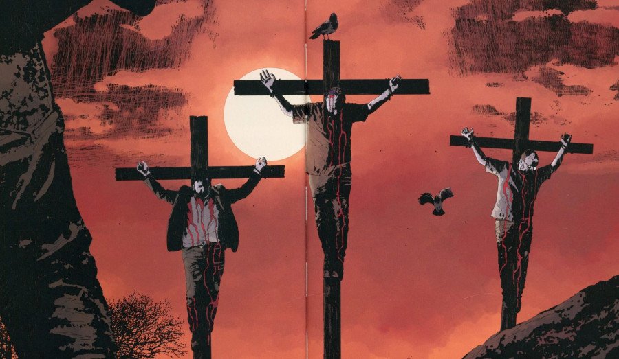 Hombres crucificados Hombres crucificados