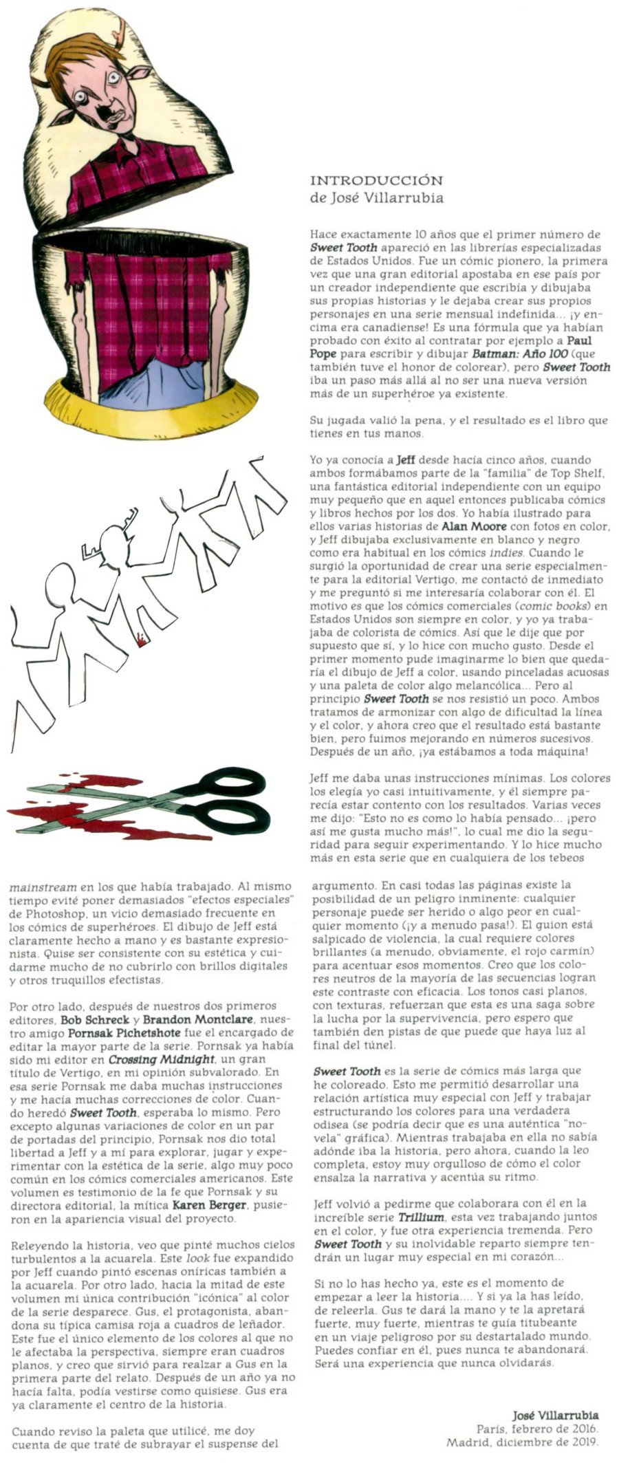 Introducción de José Villarrubia