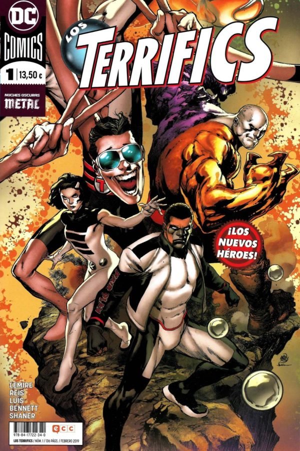 Jeff Lemire The Terrifics Portada