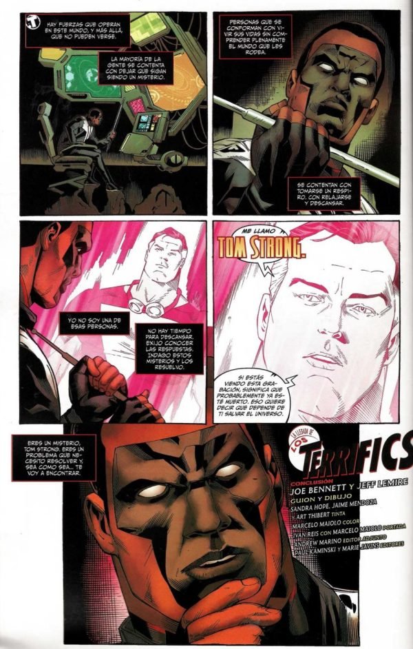 Jeff Lemire The Terrifics Viñeta#2