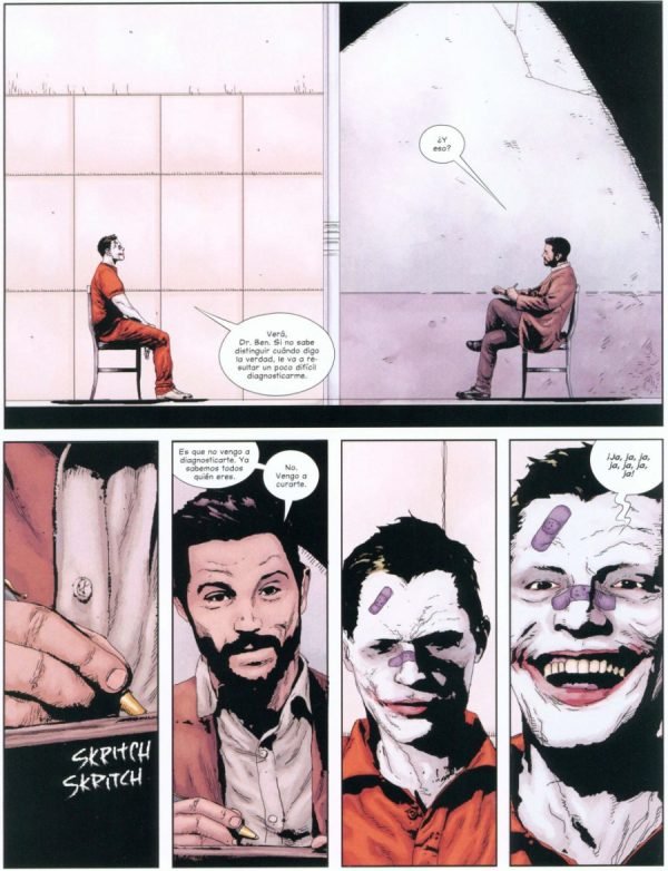 Joker Sonrisa Asesina Viñeta#1
