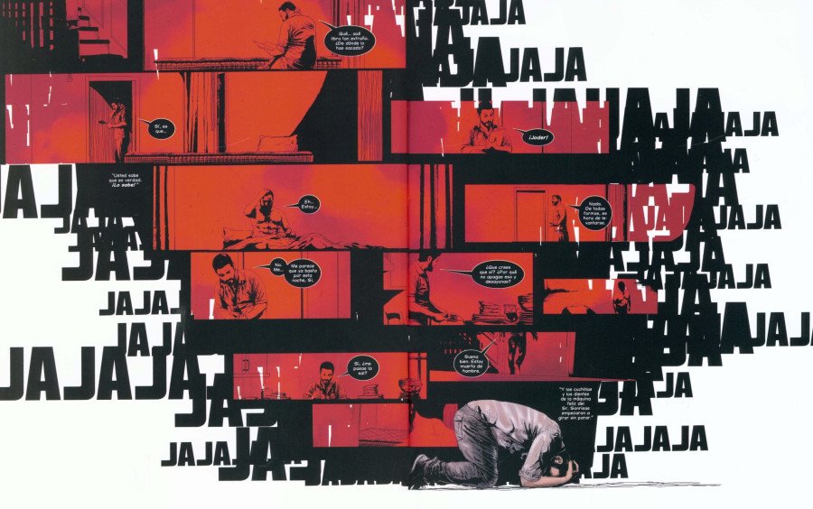 Joker Sonrisa Asesina Viñeta#2