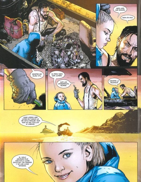 La Cosa del Pantano. El Infierno Verde Viñeta#1