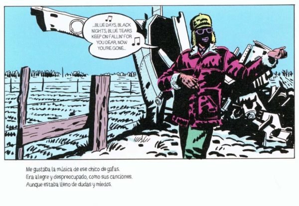 La música del chico de gafas