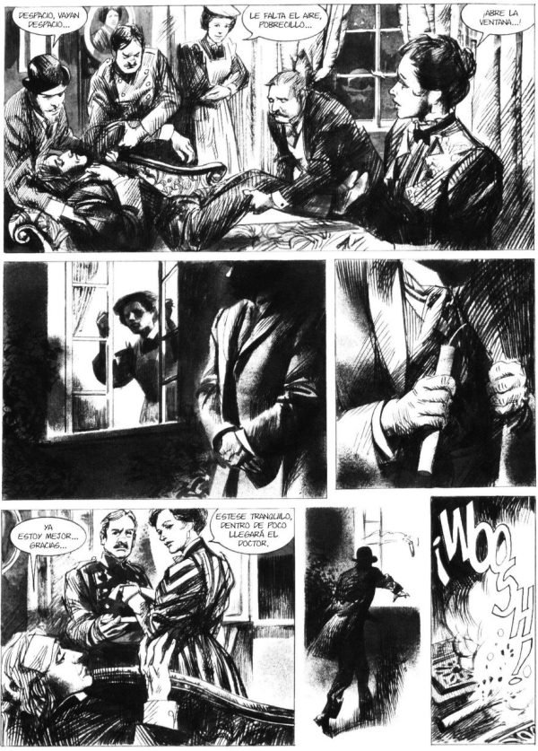 Las aventuras de Sherlock Holmes Herido