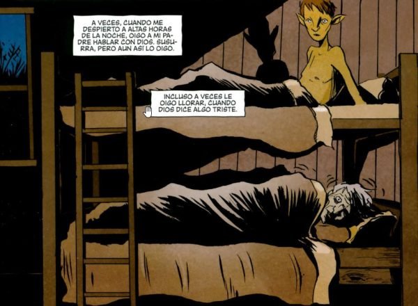 Mi padre hablando con Dios