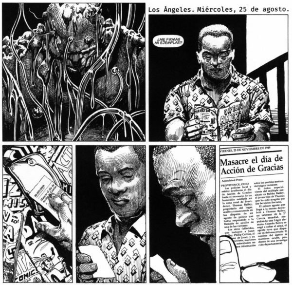 Monstruos de Barry Windsor Masacre el día de Acción de Gracias