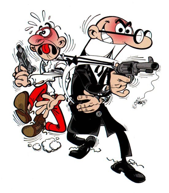 Mortadelo y Filemón armados Mortadelo y Filemón armados