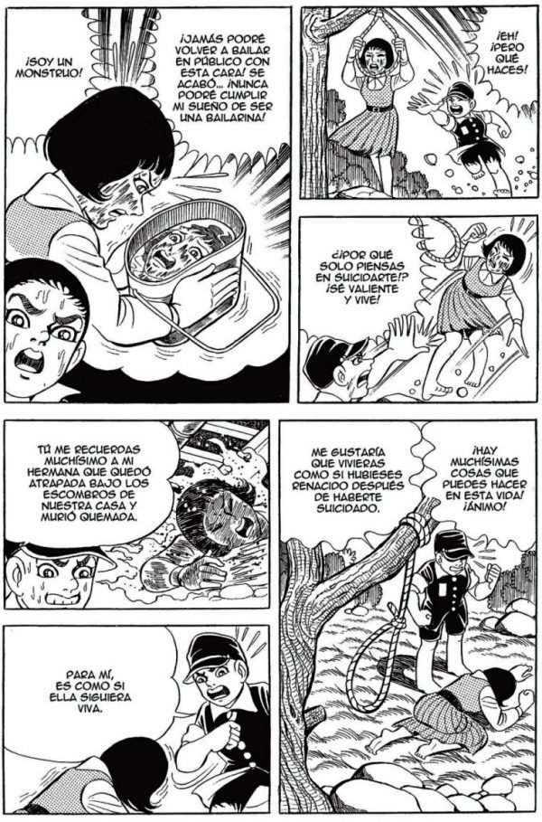 Pies descalzos. Una historia de Hiroshima Consecuencias de la guerra