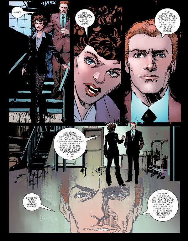 Question Las muertes de Vic Sage Viñeta#1