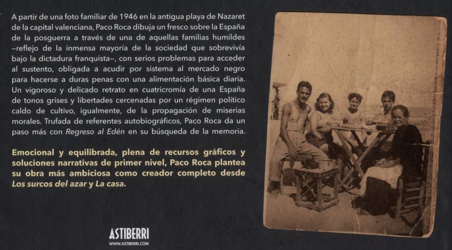 Regreso al Edén de Paco Roca Foto familiar de 1946 Regreso al Edén de Paco Roca Foto familiar de 1946