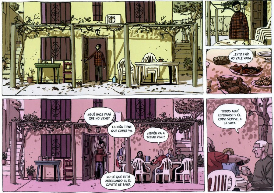 Reunión en familia en la casa Reunión en familia en la casa