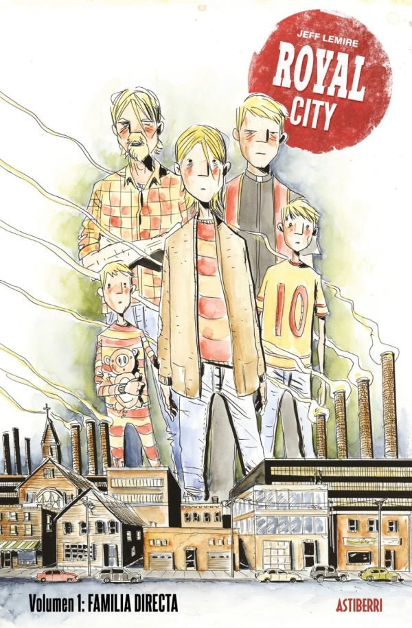 Jeff Lemire. Royal City Portada