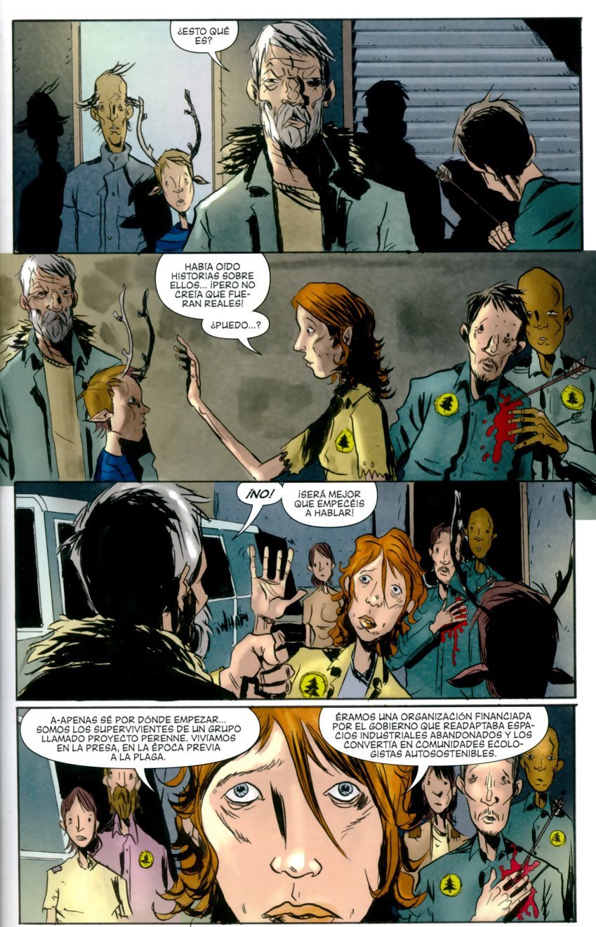 Supervivientes del grupo del proyecto Perenne