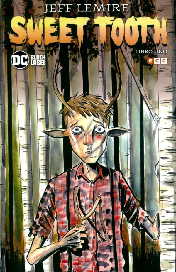 Jeff Lemire. Sweet Tooth Portada#2