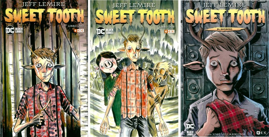 Sweet Tooth Portadas