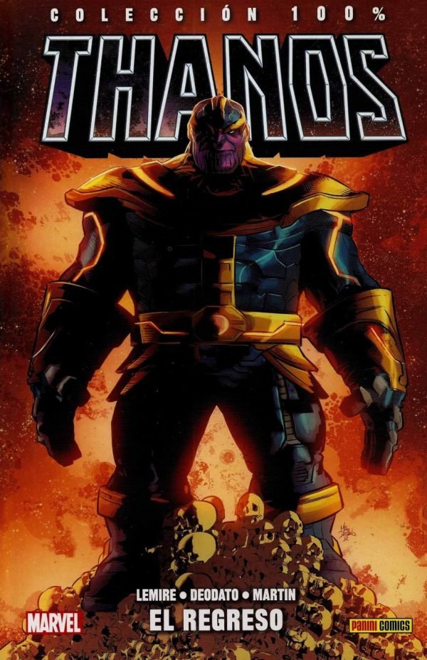 Jeff Lemire. Thanos El Regreso Portada